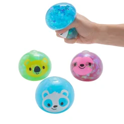 Animal Foil Water Squeeze Balls - 12 Pc.