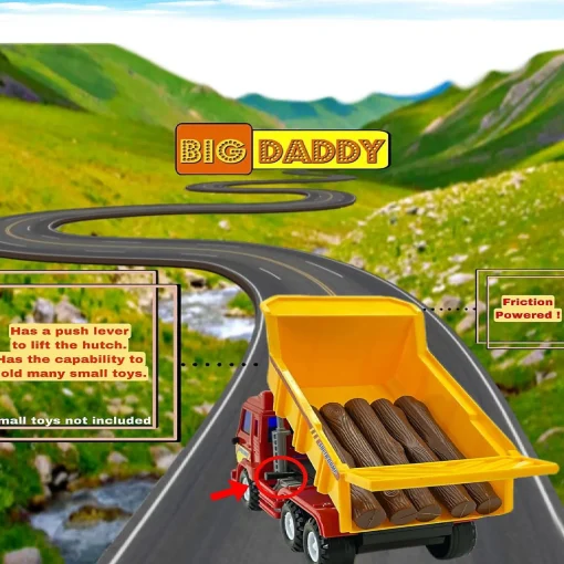 Big Daddy Trucks & Excavators - Light Weight Dump Truck