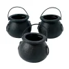 Black Cauldron Bpa-Free Plastic Candy Buckets - 12 Pc.