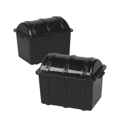 Black Pirate Chests - 12 Pc.