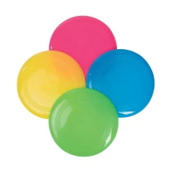 Bright Color Flying Discs - 12 Pc.
