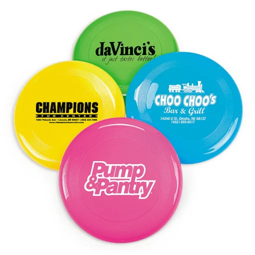 Bright Color Flying Discs - 12 Pc.
