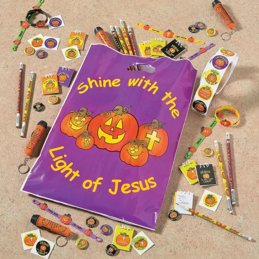 Bulk 48 Pc. Christian Pumpkin Mini Spiral Notepads