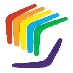 Bulk 48 Pc. Colorful Boomerangs
