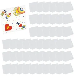 Bulk 48 Pc. Diy White Bandanas