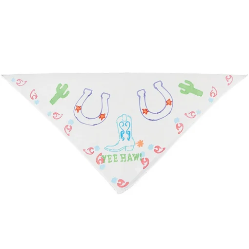 Bulk 48 Pc. Diy White Bandanas