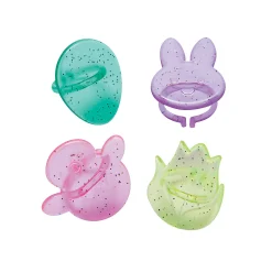 Bulk 48 Pc. Easter Glitter Rings