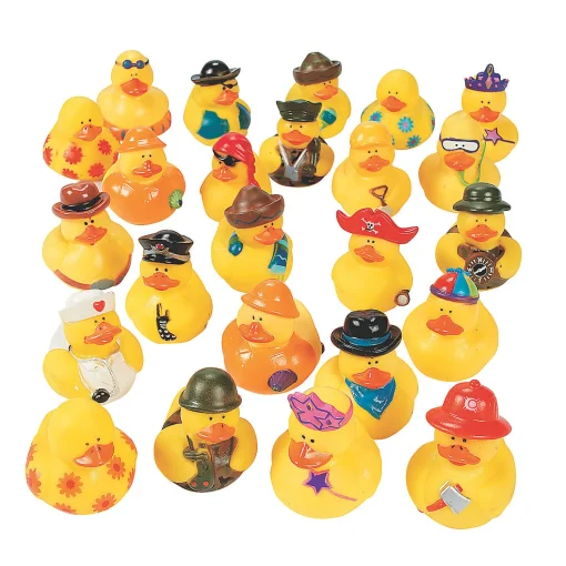 Bulk 100 Pc. Mega Rubber Ducks Assortment