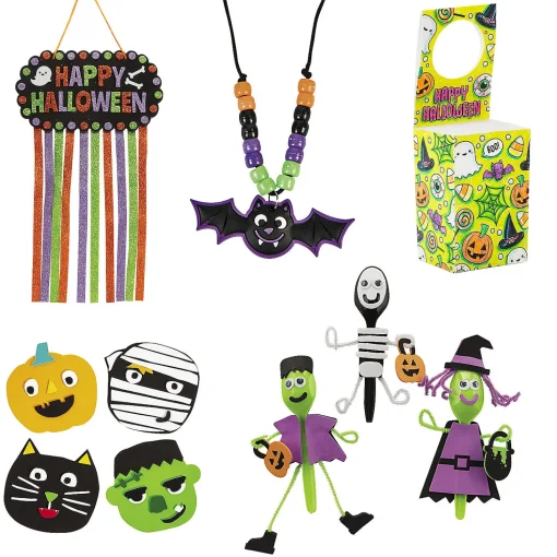 Bulk 60 Pc. Super Halloween Craft Assortment