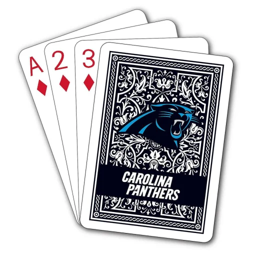 Carolina Panthers Nfl Team Playing Cards
