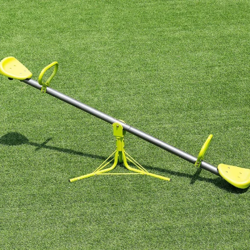 Costway Kids 360 Degree Rotation Seesaw Teeter Totter Outdoor Play Set Toy