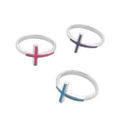 Cross Rings - 24 Pc.