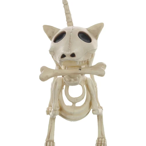 11" Digger The Skeleton Dog Decoration
