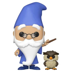 Disney The Sword In The Stone Funko Pop Vinyl Figure Merlin W/ Archimedes