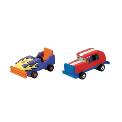 Diy Unfinished Wood Hot Rods - 12 Pc.