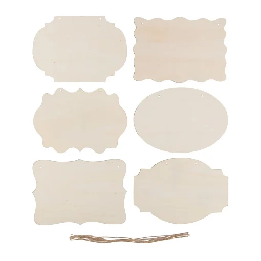 Diy Wood Sign Assortment - 12 Pc.