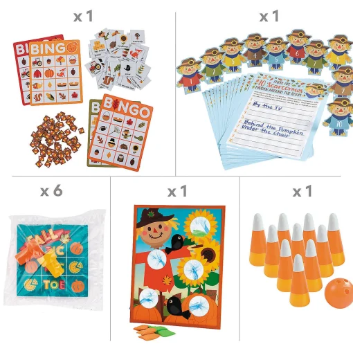Fall Games Kit - 10 Pc.