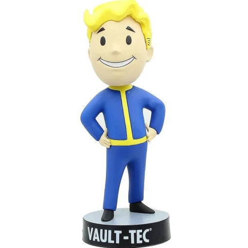 Fallout Exclusive Hands On Hips Vault Boy 6-Inch Bobblehead