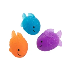 Fish-Shaped Bouncy Balls - 12 Pc.