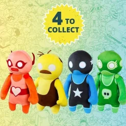 Gang Beasts Green Wrestler Plush 12