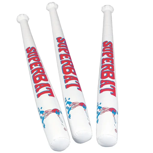 Giant Inflatable Superbats - 12 Pc.