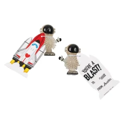 Glow-In-The-Dark Astronaut Valentine Exchanges With Card For 12