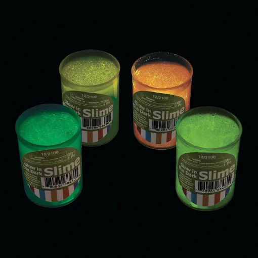 Glow-In-The-Dark Slime - 12 Pc.