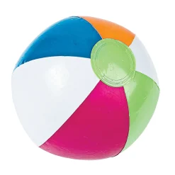 Inflatable 10" Bright Spring Medium Beach Balls - 12 Pc.