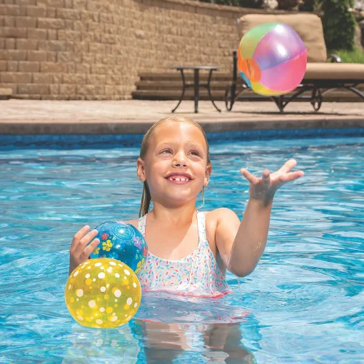 Inflatable 5" Mini Beach Ball Assortment - 25 Pc.
