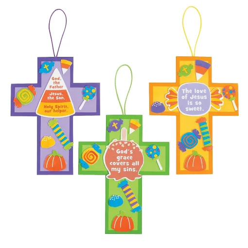 Jesus‘ Love Is So Sweet Cross Sign Craft Kit- Makes 12