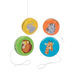 Jungle Animal Yoyos - 12 Pc.