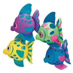 Mini Inflatable Fish - 12 Pc.
