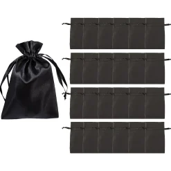 Mini Satin Drawstring Bags - 24 Pc.