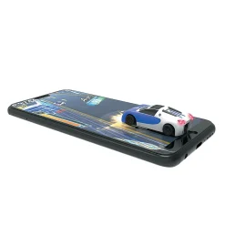 Mobile Arcade Virtual Racer: Purple/White