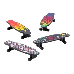 Patterned Finger Deck Mini Longboards - 36 Pc.