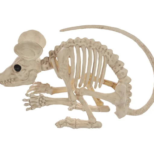 21.5" Rat Attack Skeleton Decoration