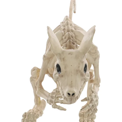 21.5" Rat Attack Skeleton Decoration
