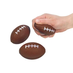 Realistic Football Stress Balls - 12 Pc.