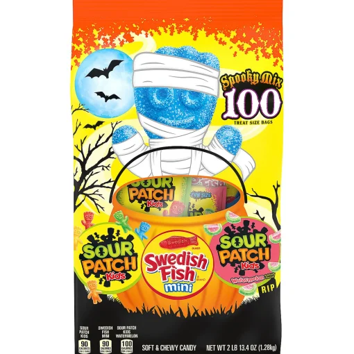 Sour Patch Kids Zombie Candy Treat Packs - 80 Pc.