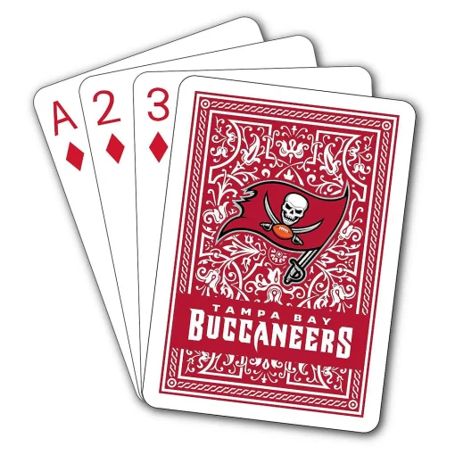 Tampa Bay Buccaneers Nfl Team Playing Cards
