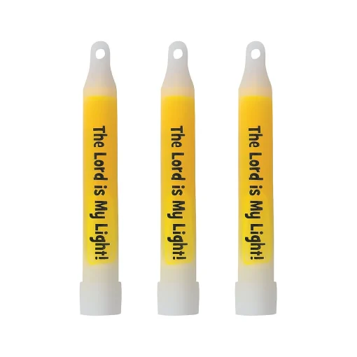 The Lord Is My Light Glow Sticks - 12 Pc.
