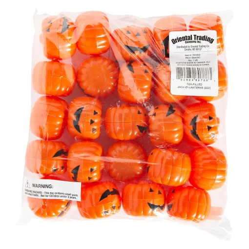 Toy-Filled Jack-O'-Lanterns - 24 Pc.