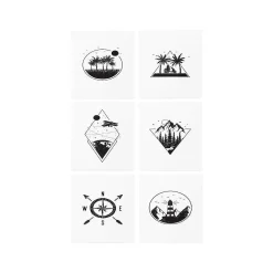 Travel Tattoo Set