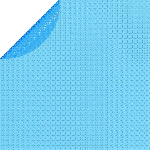 Vidaxl Floating Round Pe Solar Pool Film 150" Blue