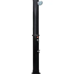 Vidaxl Outdoor Solar Shower With Shower Head And Faucet 10.6 Gal
