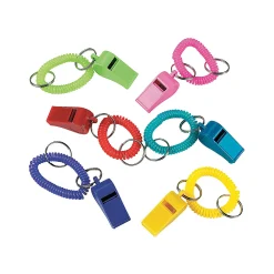 Whistle Expandable Keychains - 12 Pc.