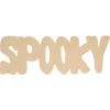 Woodpeckers Crafts, Diy Unfinished Wood 18" Spooky Cutouts, Pack Of 6