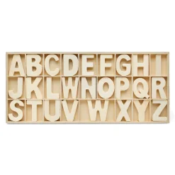 Woodpeckers Crafts, Diy Unfinished Wood Abc Cutouts Tray