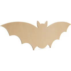 Woodpeckers Crafts, Diy Unfinished Wood 12" Bat Cutout, Pack Of 25