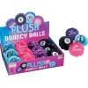 2 1/2" Fuzzy Stuffed Bouncy Balls - 12 Pc.